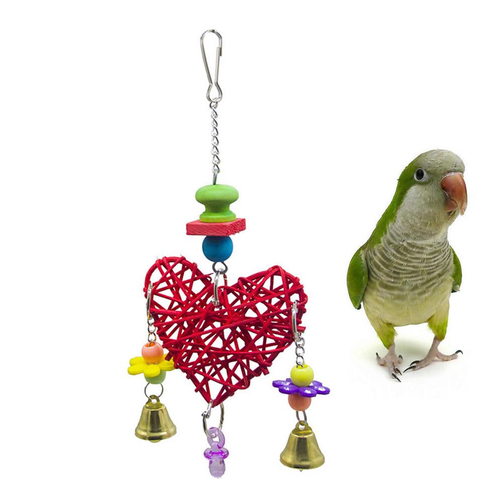 Parrot Pacifier Buy 1pc Parrot Toy Flower Pacifier Funny Hanging Heart Pendant Bite Toy ...