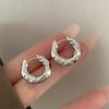 Trending Metal Geometry Hoop Earring Fashion New Design Irregular Minimalist Earrings for Women Fashion Jewelry Gifts