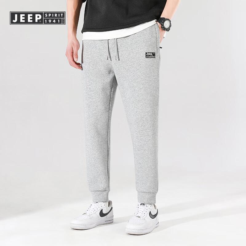 JEEP SPIRIT Men's Loose Fit Casual Outdoor Pants
