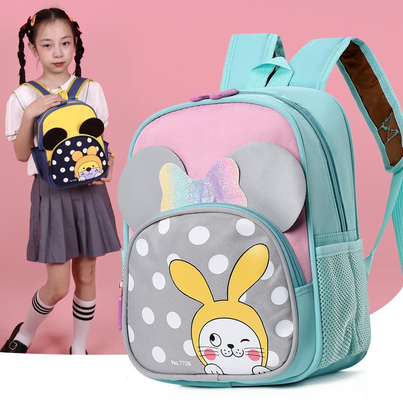 Kindergarten small class schoolbag boys go out to travel small snacks bag breathable wear-resistant 3-5 year old girl children's backpack