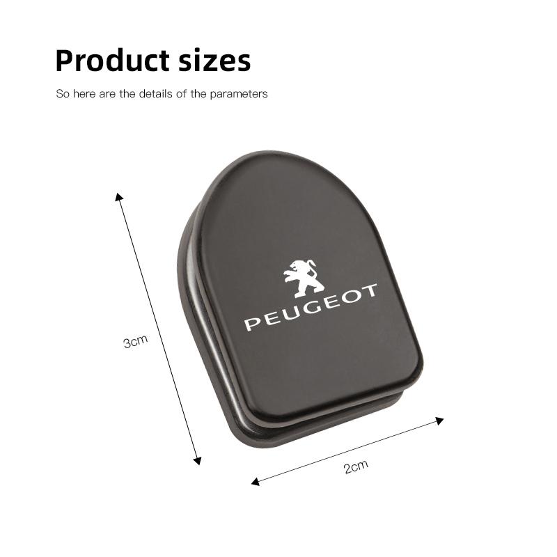 2/4Pcs Car Self Adhesive Mini Storage Hooks Accessories For Peugeot 208 308 206 307 207 3008 407 508 2008 5008 406 408 607 4008