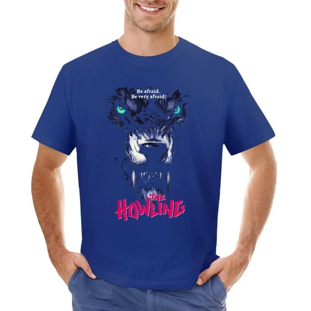 The Howling T-shirt aesthetic clothes new edition Men's cotton t-shirt