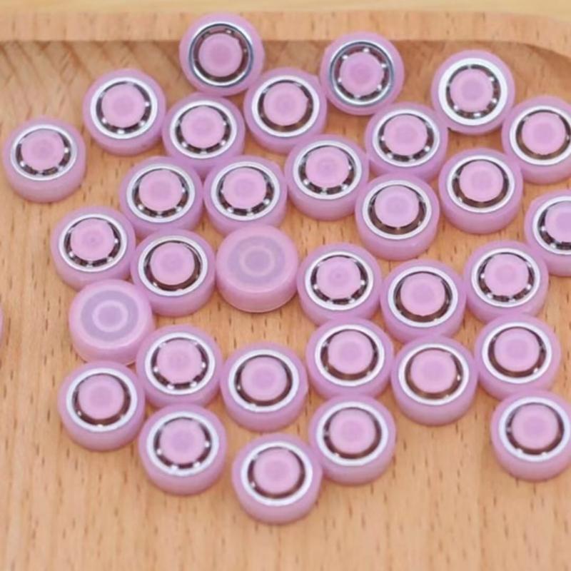 100pcs Rotating Hair Clip Bearings for Secure Styling Elegant Headdress Making Accessories Stylish Jewelry Components