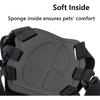 Dog Harness Mount for Gopro, Soft and Adjustable Dog Harness Vest with 2 Mouting Base Pet Chest and Back Fixation for Gopro Hero All Models, Suitable