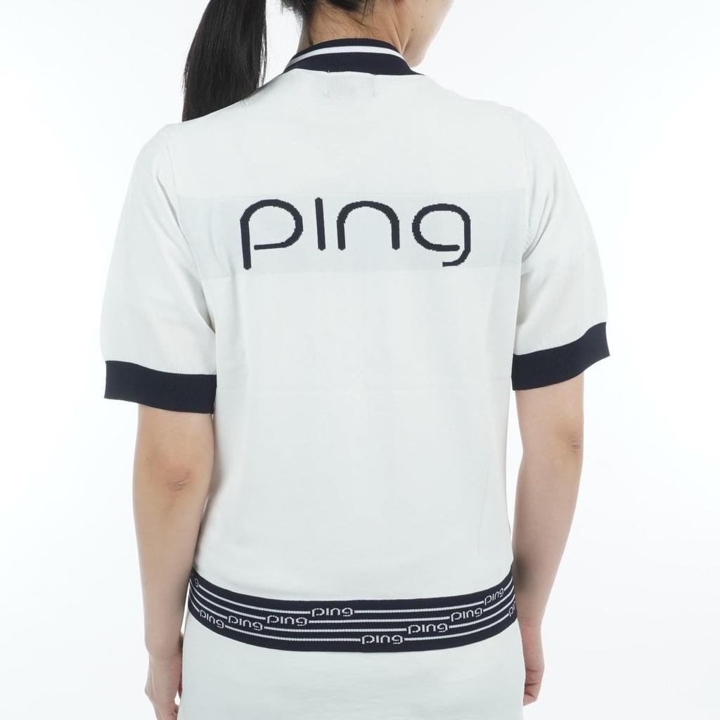 Ping Apparel Women's Knit Blouson (One-Point Logo) / Golf / 622-5172200 030_White M