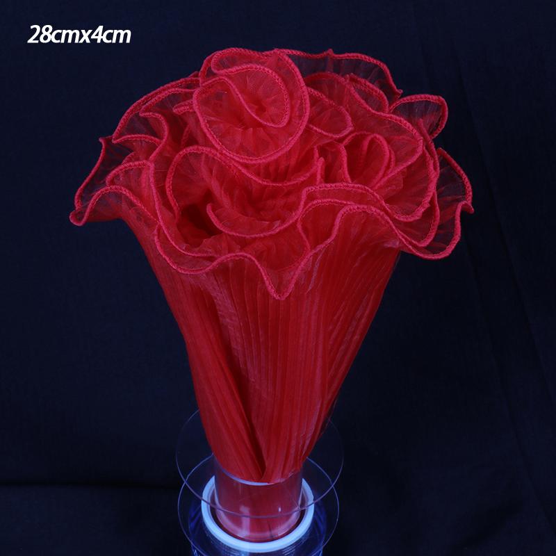 petite28X400cm Flower Wrapping Paper Pearl Packaging Material Supplies Wave Yarn Lace Mesh Florist Bouquet Party Valentine Gift