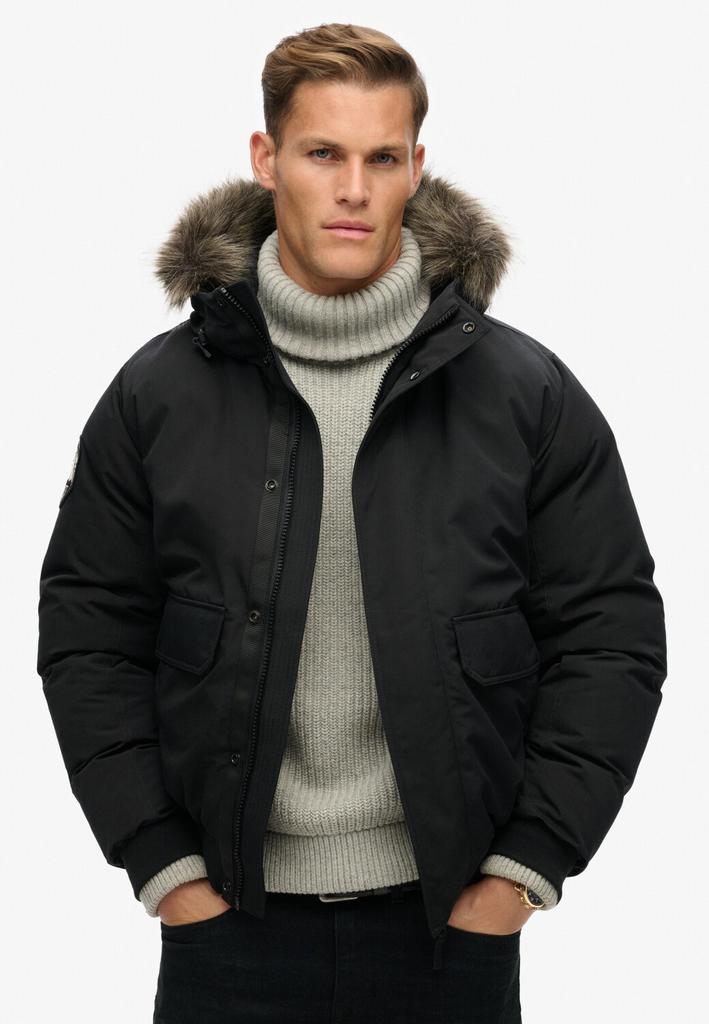 Superdry Everest Faux Fur Winter Bomber Jacket (M5011930A-12A)