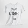 Calgary Bobsled Club Unisex Heavy Cotton Tshirt Tops Tee - Sporty, Comfortable, Unique Gift