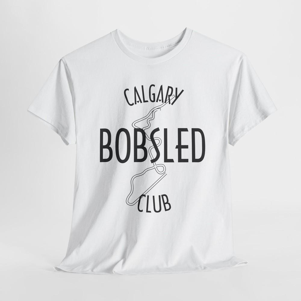 

Calgary Bobsled Club Unisex Heavy Cotton Tshirt Tops Tee - Sporty, Comfortable, Unique Gift 3XL