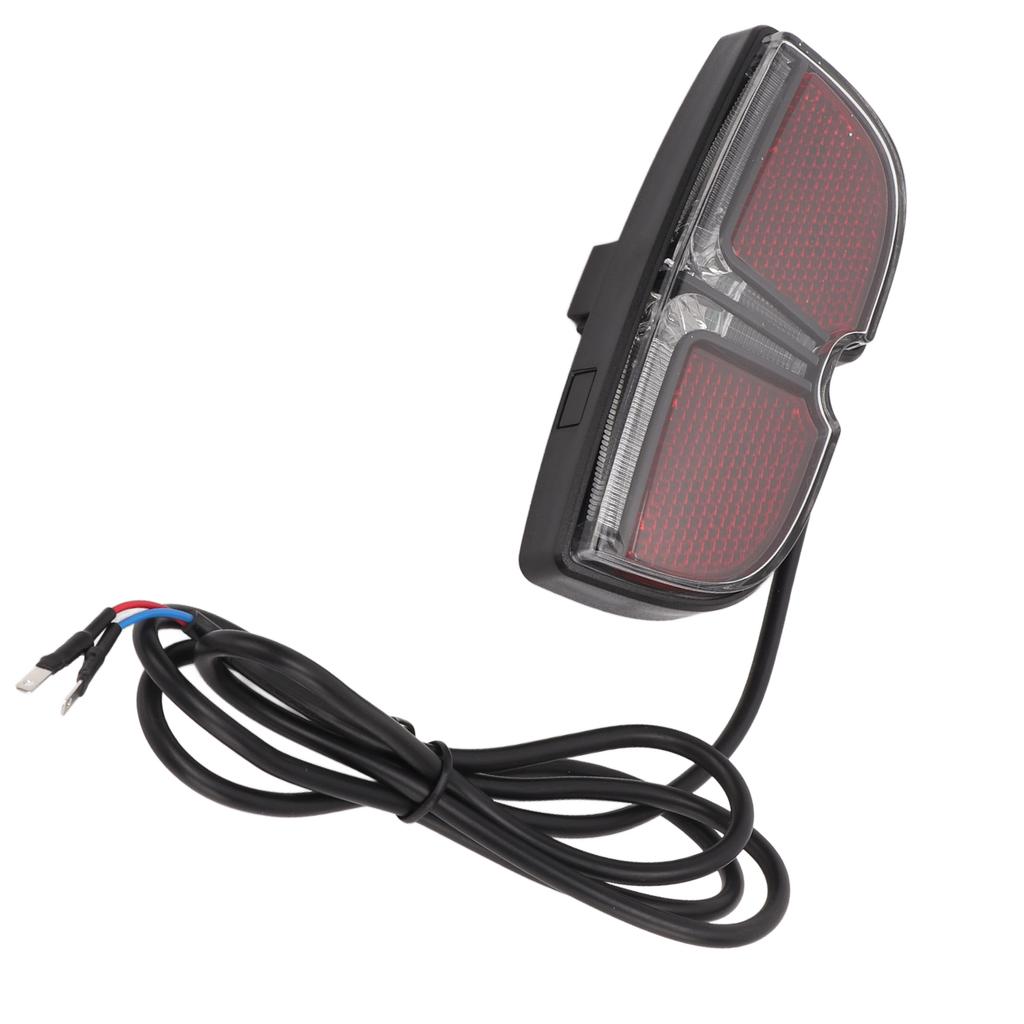 Electric Bicycle 6V Tail Light Night Riding Warning Light Riding Equipment Bike Rear Light Motor AccessoriesBlade Port