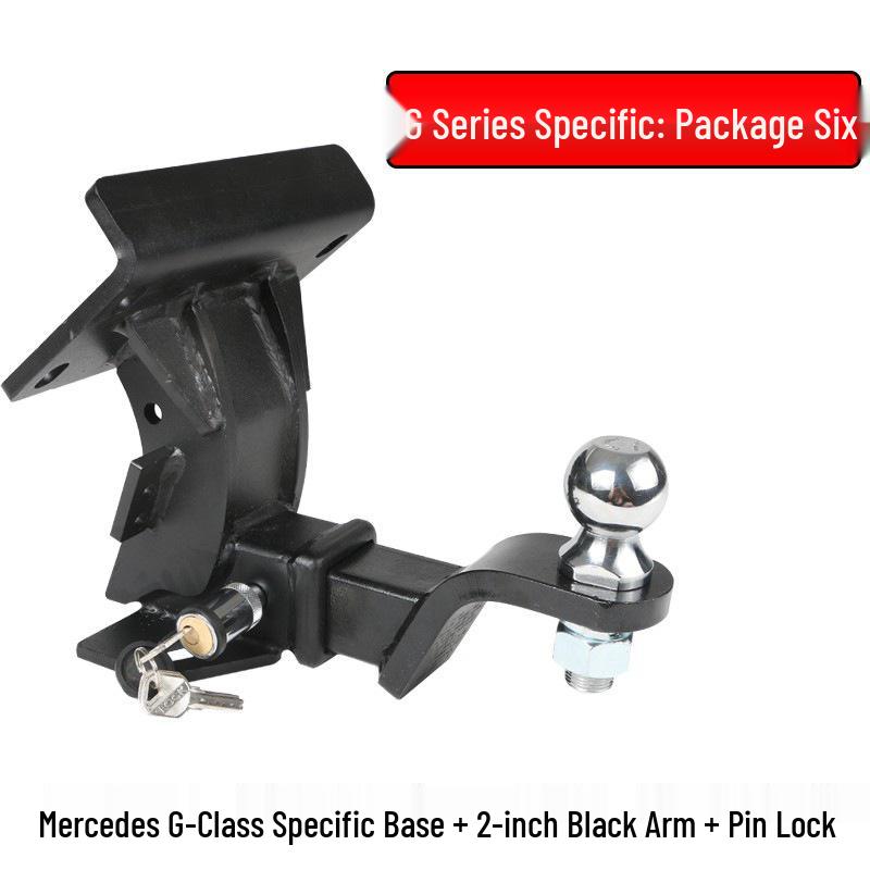Compatible with Mercedes-Benz G-Class (G500, G350, G63, W463) rear tow bar modification, including unlicensed tow hooks.