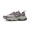 Li Ning Brown Sugar 2 Versatile Retro Thick Sole Fashionable Casual Shoes Women Sneakers Gray Purple AGCV124-3