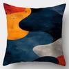Geometric Color Decorative Pillowcase, Ultra-soft Polyester Material Living Room Sofa Backrest Car Pillowcase Home Decoration