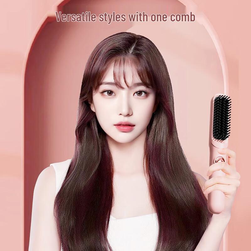 Wireless Ionic Hair Straightener Brush