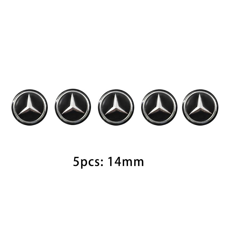 ZJH5   Car Smart Remote Keyhole Sticker For Mercedes Benz AMG A B C E G CLA W211 W203 W204 W210 W124 Decal Decoration Lables Accessory