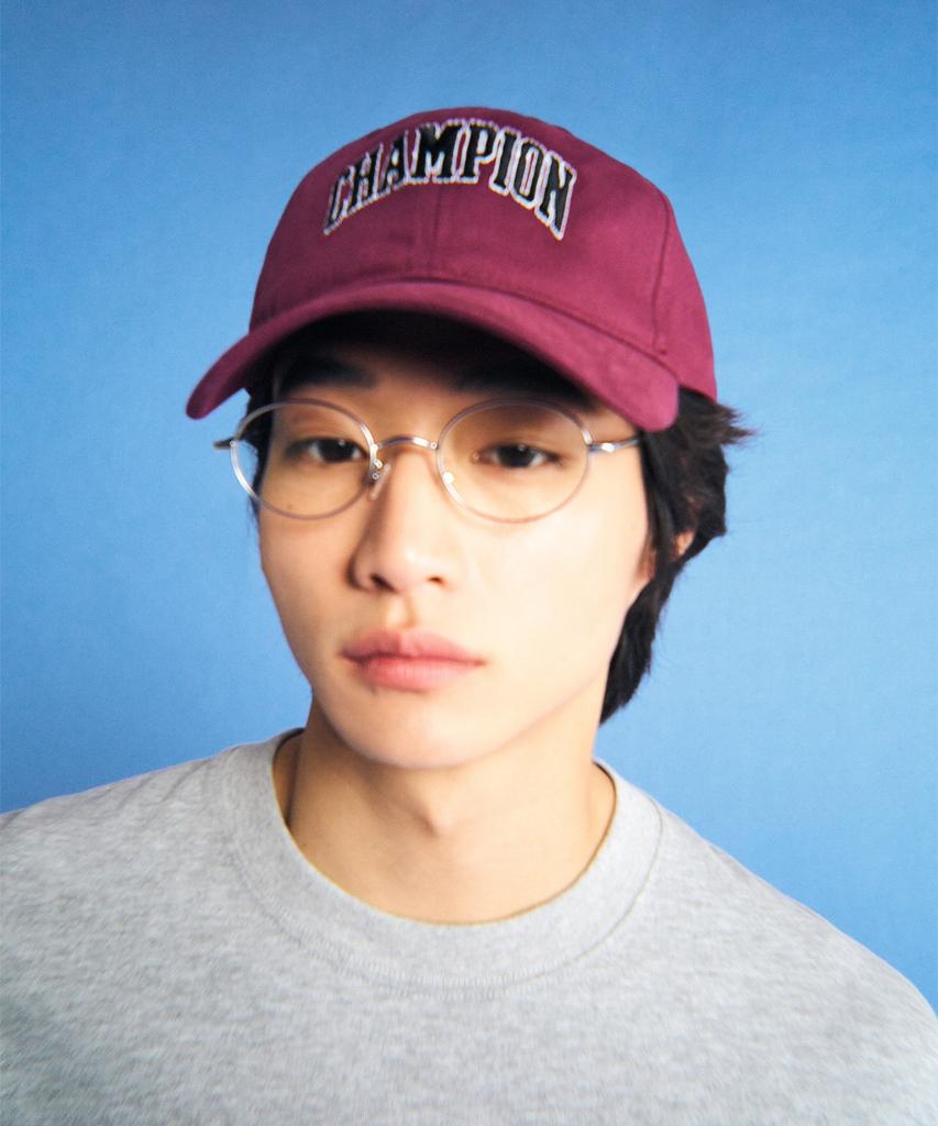 CHAMPION Arch Logo Ball Cap Burgundy