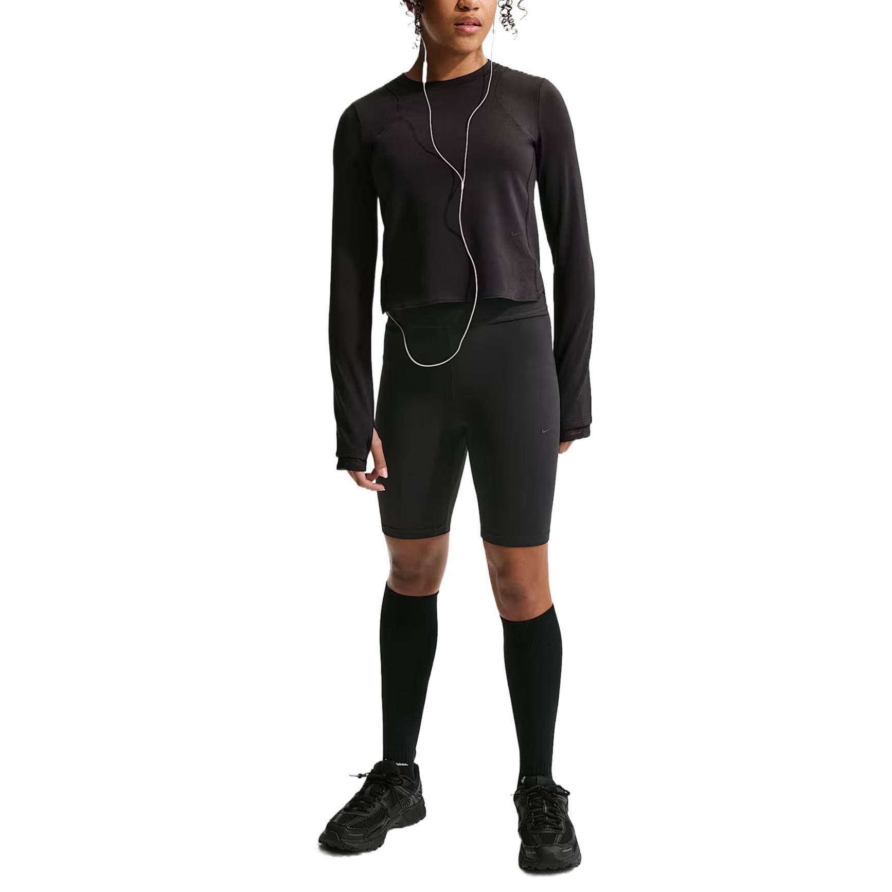 Nike Mavn Girls  Dri-FIT High-Rise 7  Shorts IO0153-010 L