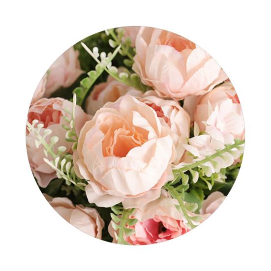 1Pc Artificial Peony Blossom Fake Flower Home Wedding Party Furniture Decoration