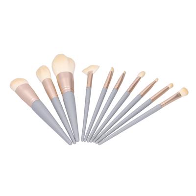 10PCS Makeup Brushes Set Soft Bristles Brushes for Blush Eye Shadow Eyebrow Highlight