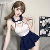 Sex Sexy Underwear Love Hollow Sailor Suit Backless School Girl Uniform Role-playing Sex Clothes