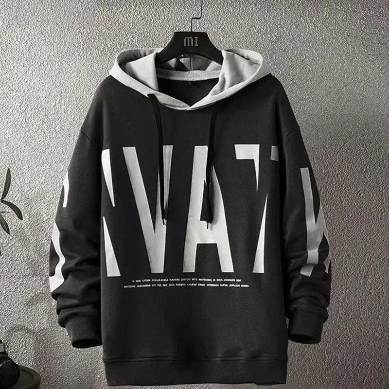 Vår Huvtröja med Dragkedja Herr Casual Tröja och Byxor Tonåringsstudentkläder Sportdräkt för Unga