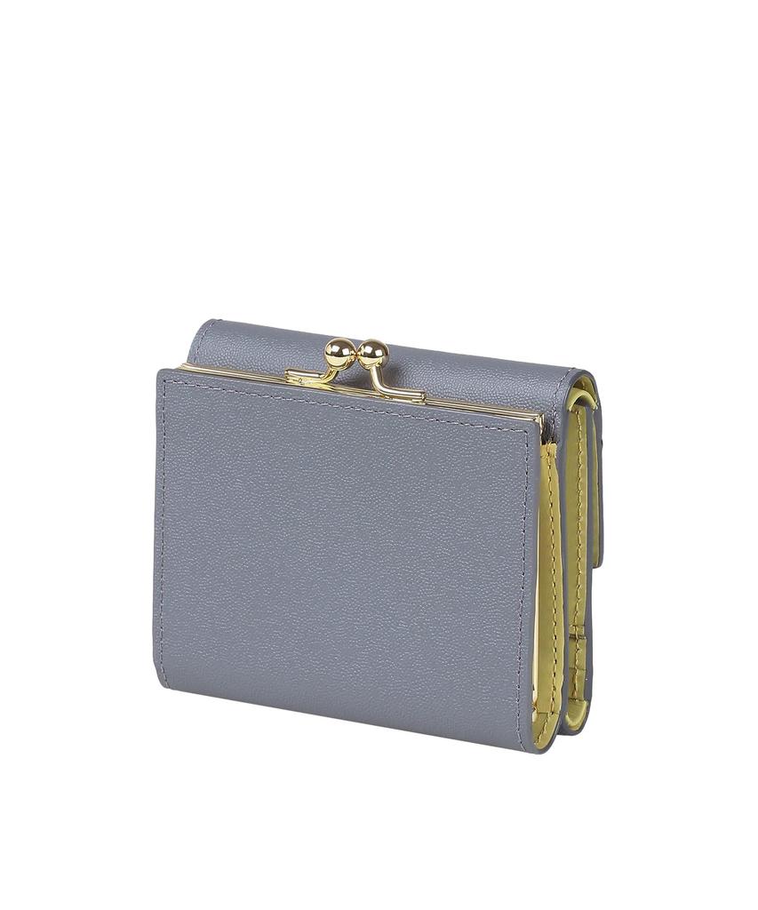 Paul Smith Wallet 555406W831 Light Blue Gray Tri-fold