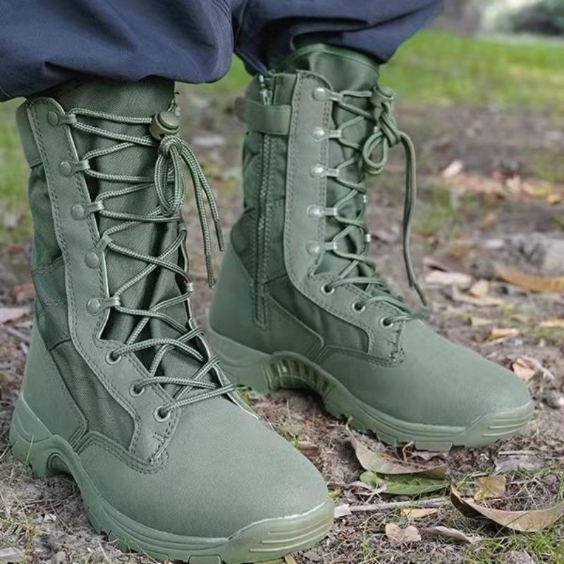Fashion Male Outdoor Training Combat Hunting Boots Spring Autumn Men Jungle Hiking Sports Climbing Camping Breathable Camo Desert Shoes