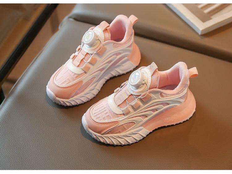 Boys' Breathable White Sports Shoes - Spring/Autumn 2025 Collection for Elementary Kids