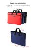A4 Canvas Document Bag with Zipper - Office, Conference & Student Use