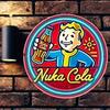 Vault Boy Nuka Cola Metal Tin Sign Retro Wall Art Decor Gaming Man Cave Bar