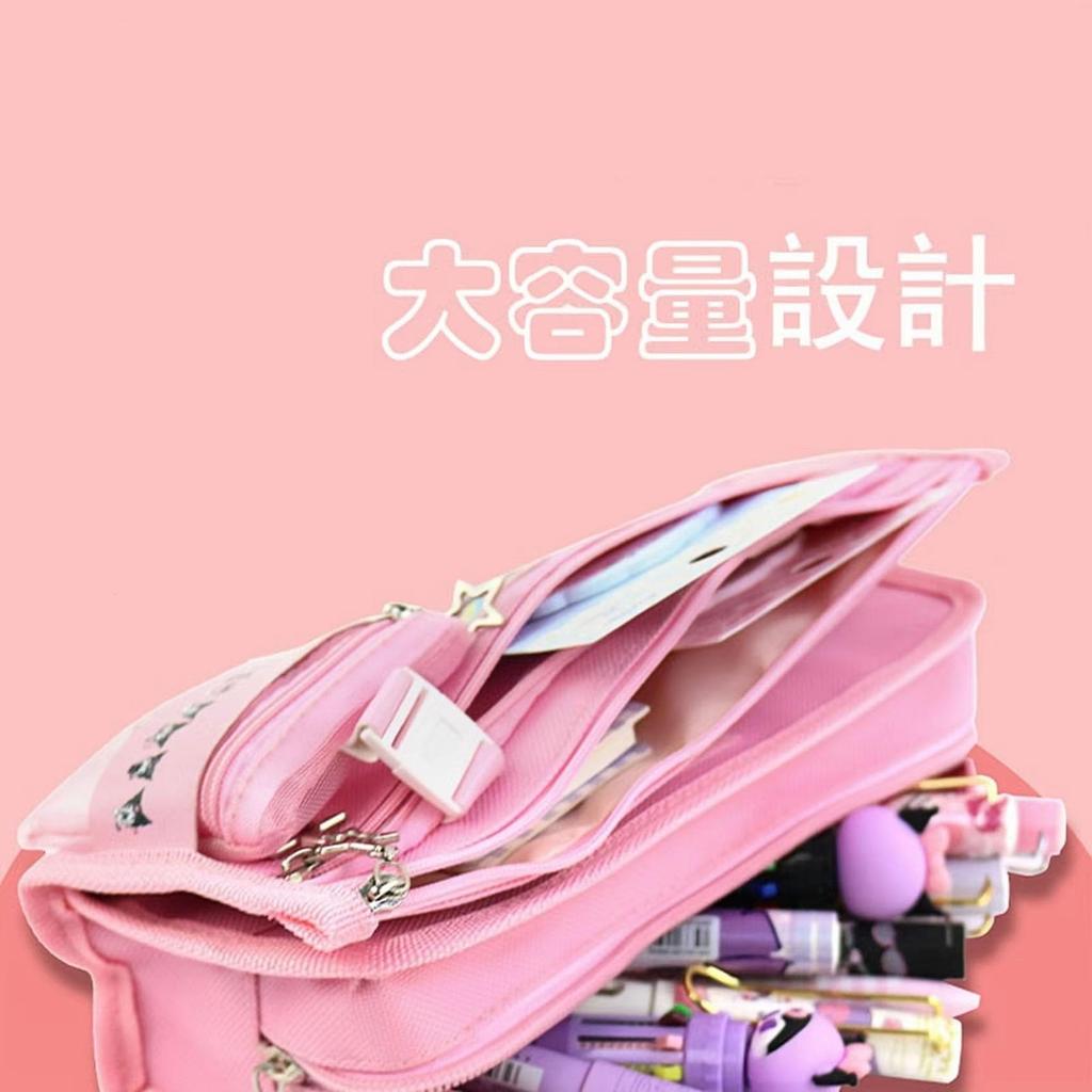 LYLIDIA My Melody Pen Pencil Pencil My Melody Pen Large Capacity Storage Makeup My Melody Stationery Storage For Elementary School Junior High School
