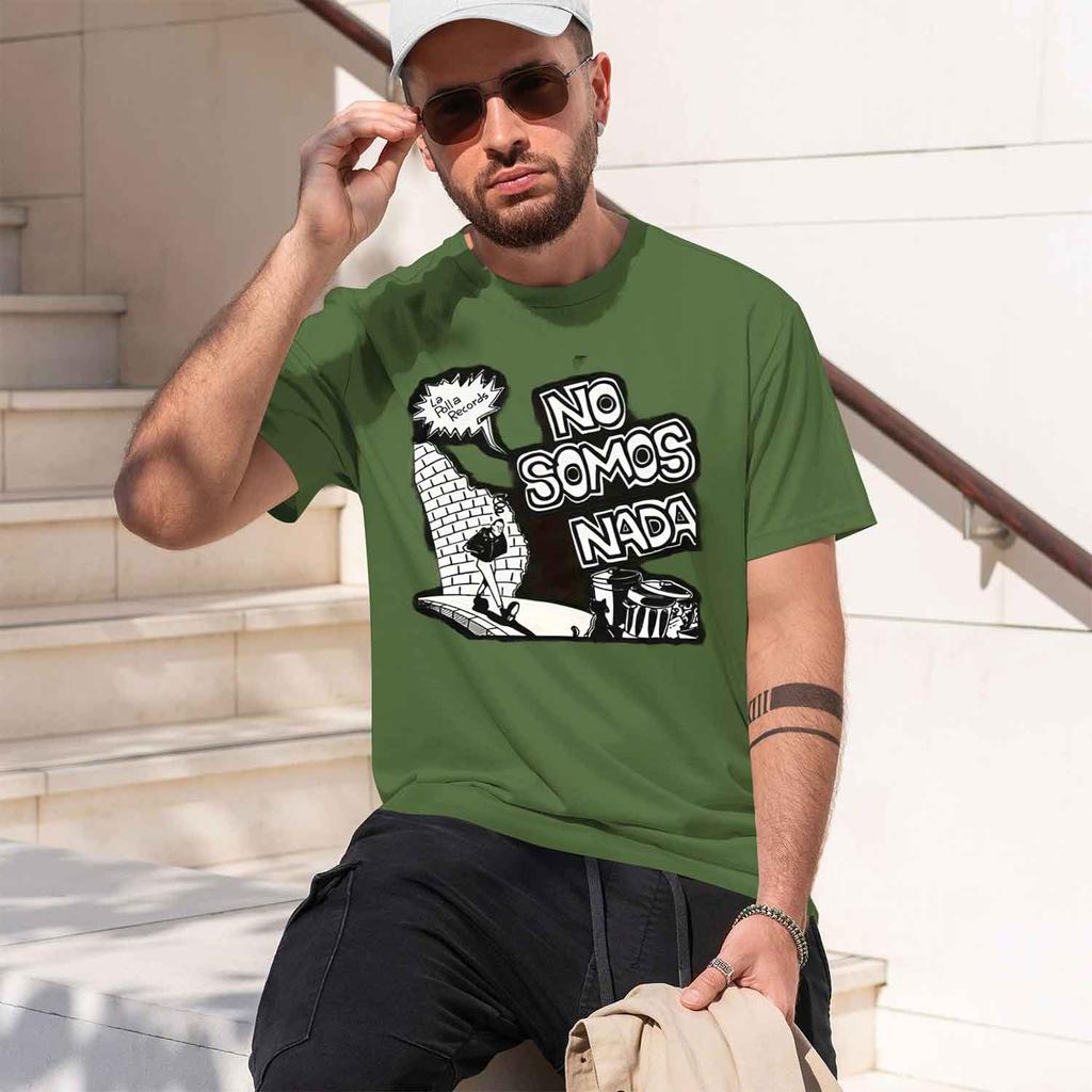 2026 New Model Unisexs Graphic Tee La Polla Records Spanish Protest Mage Striking No Somos Naada Unisex Unisex Summer T Shirt