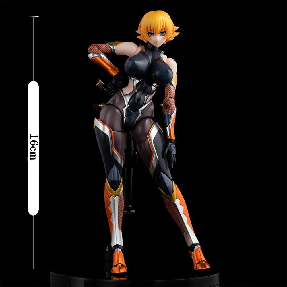 Anime Yukikaze Mizuki  Igawa Asagi Igawasakura Figure Adult Action Figure Model Desktop Ornaments Collection Child Toy Gift 16cm