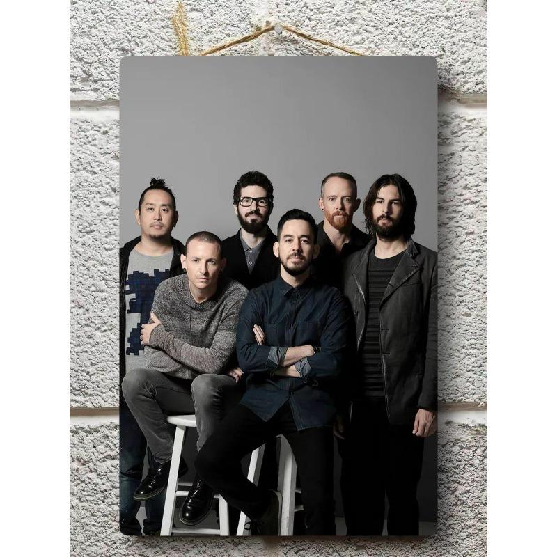 Металлическая табличка Linkin Park, Винтажный постер группы, Настенное искусство 30