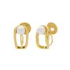 Imitation Pearl Geometric Elegant New Mosquito Repellent Stick Ear Clamp Without Ear Hole