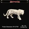 Realistic Wild Animal Toy Set: Large Tiger, Saber-toothed Tiger, Bengal Tiger for Kids' Play