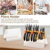 Space Saving Jewelry Tool Shelf Clear Acrylic Pliers Stand for Workshops Garages and Home Use Rusts Resistant Rack