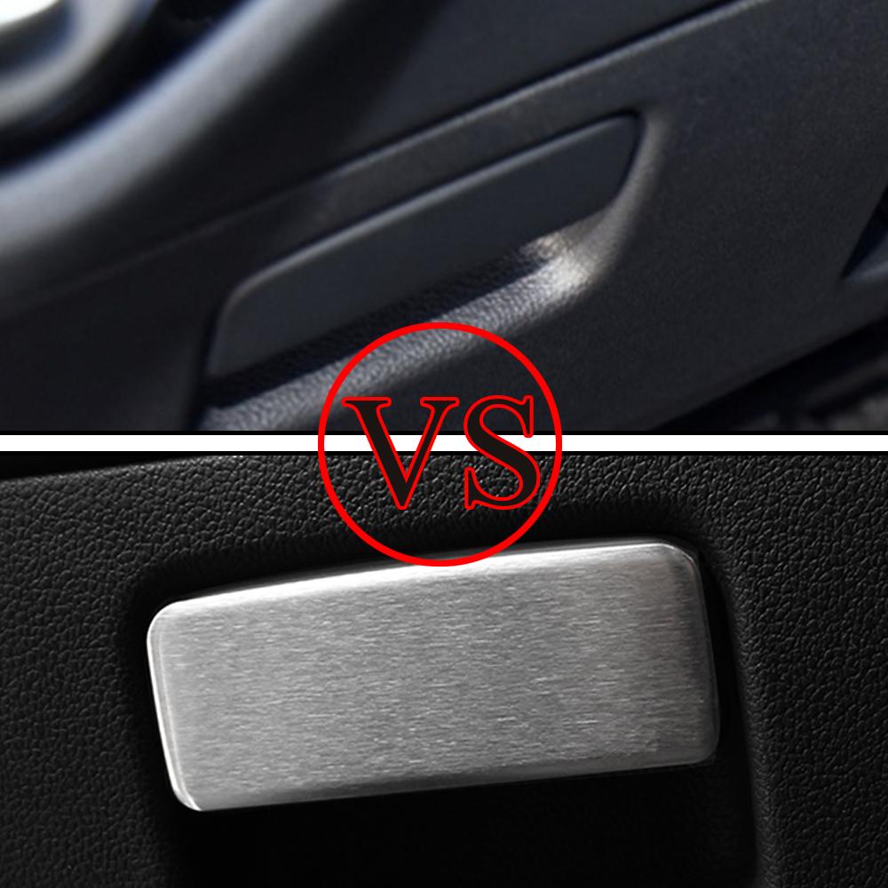 1pc Main Driver Pilot Glove Box Handle Cover for Volkswagen VW Golf 7 MK7 7.5 MK7.5 2013 - 2019 Stainless Steel Car Stickers