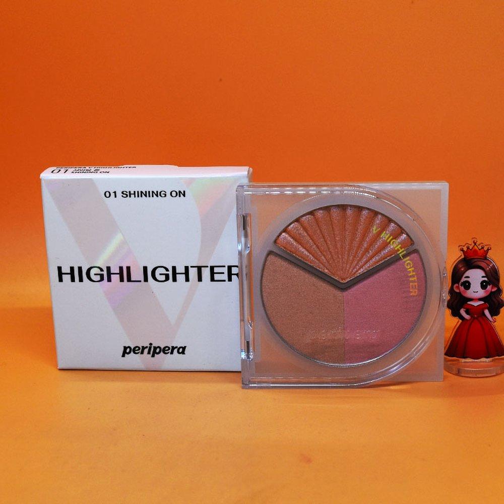 

Peripera V Highlighter 01 Shining On 2.2g + 6g