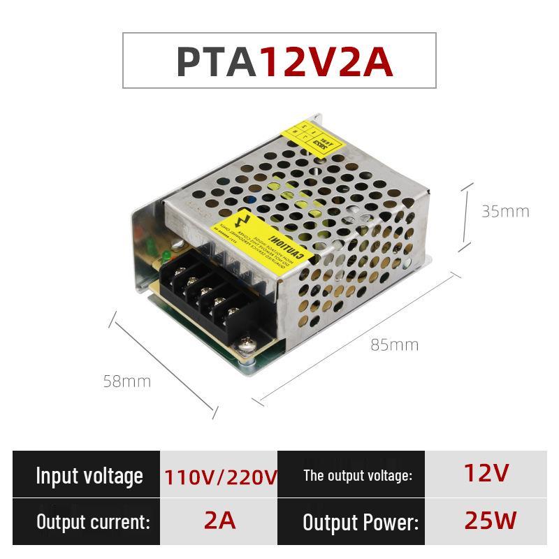 Constant Voltage LED Light Strip Power Supply Transformer 220V to 5V/12V