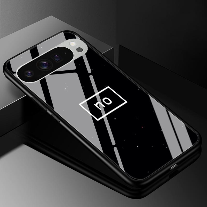 Tempered Glass Phone Case For Google Pixel 9 Pro XL 9A 9 8A 8 Pro 7 Pro 7A Luxury Hard Back Bumper Cover Pixel8 7Pro 9pro Capa