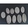 310Cts.Natural Pink Rose Quartz Oval Shape Cabachon Loose Gemstone 09Pcs Lot C-2515