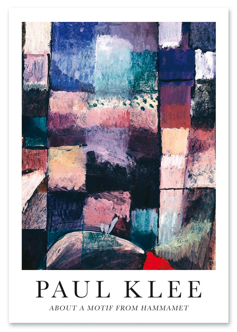 

Plakat Paul Klee abstrakcja reprodukcja 30x40 cm