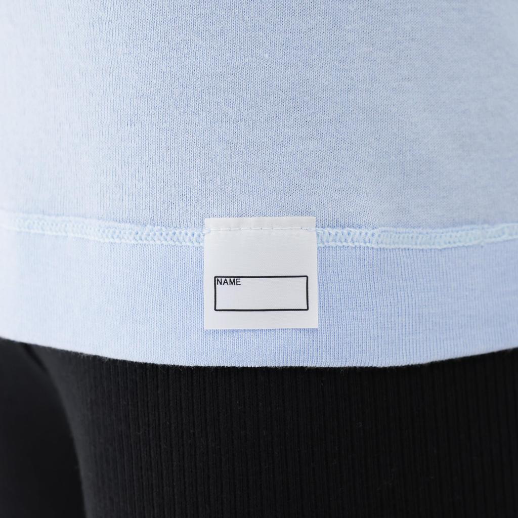 MUJI Smooth Cotton Tank Top Light Size 140 Kids' (Innerwear) Unisex, Blue, (FF0P0A6S)