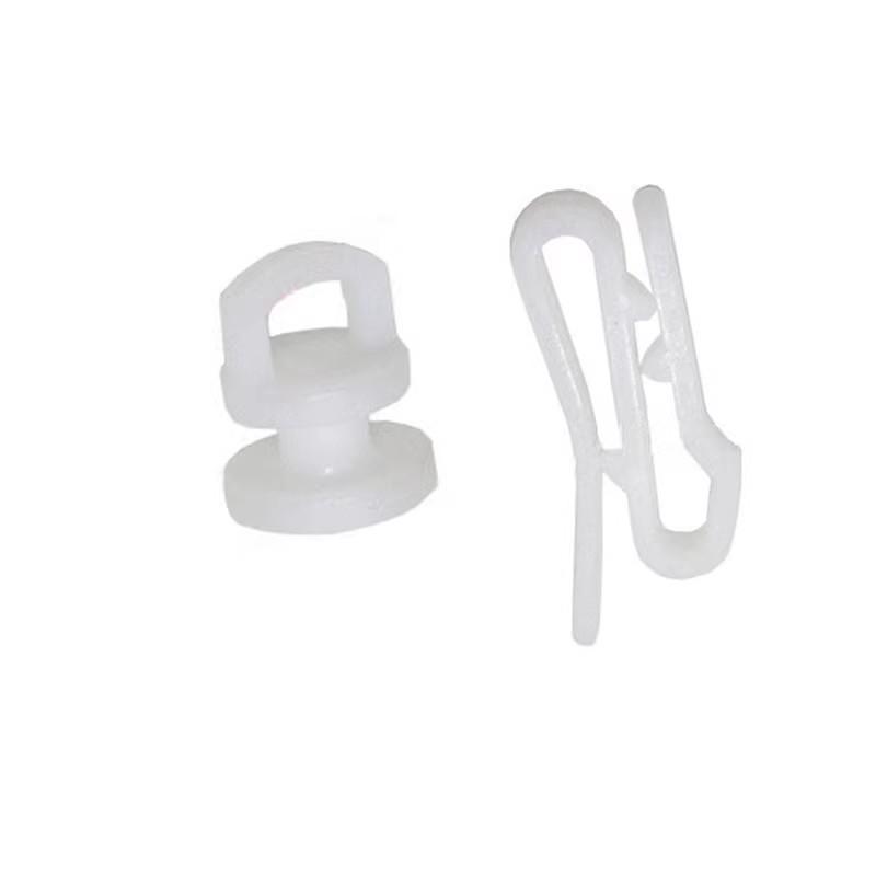 Plastic Universal Curtain Pulley Hook for Slide Rails