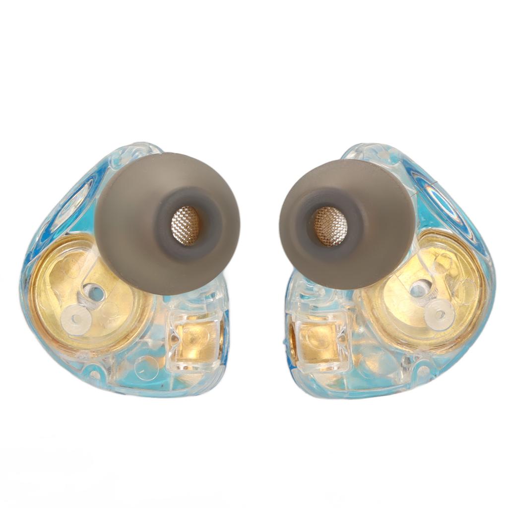 MMCX Earbuds 10mm Dynamic Drive Noise Isolating Deep HiFi Bass Detachable MMCX Headphones for Musicians Singers Drummers