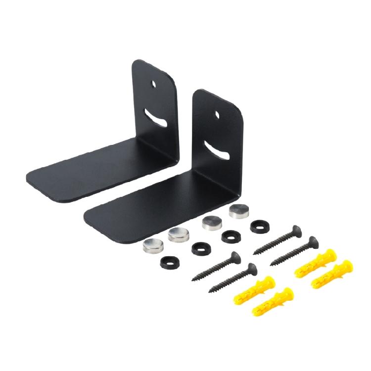 Pair of Steel Wall Mounts Brackets Holder for Wall Mounting Auditory Stands with Easy Installation 1