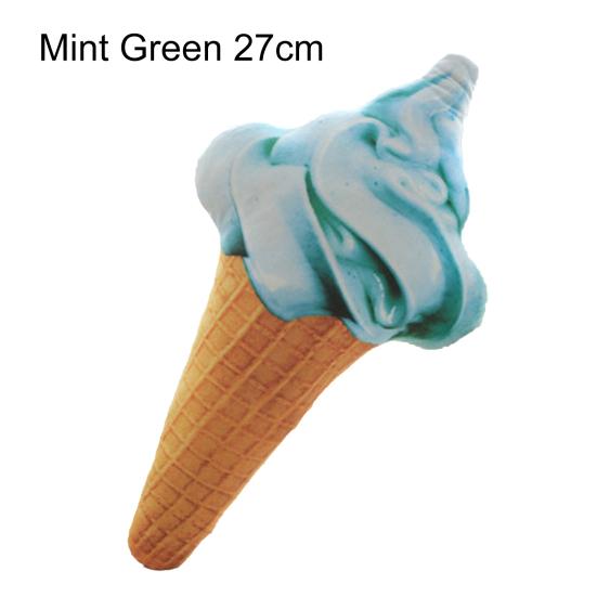 

Подушка в форме мороженого Милая Изысканная ПП Хлопок Креативная Мягкая Игрушка для Дома 27cm мятный зеленый