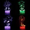 Sonic Series 3d Touch Control Colorful Night Light Ideal For Kids And Adults Gifts