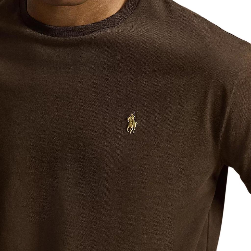 Polo Ralph Lauren Cotton Plain Knit Crew Neck T-Shirt Classic Edition Men Tops 710671426-512